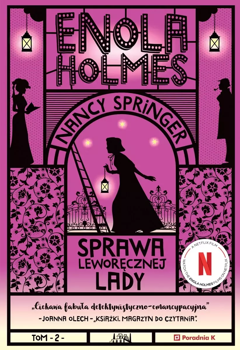 Enola Holmes. Tom 2. Sprawa leworęcznej lady - Książki