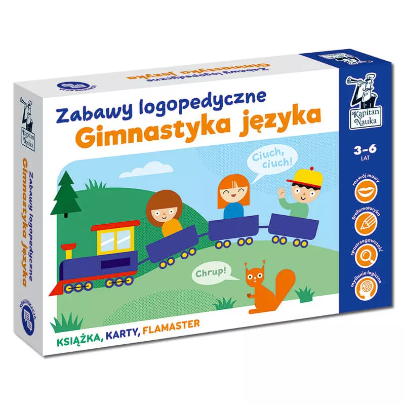 Gimnastyka języka Zabawy logopedyczne - Gry