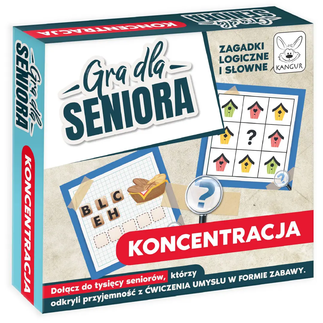 Gra dla seniora. Koncentracja - Gry