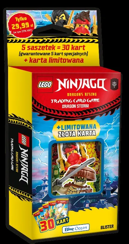 Lego Ninjago TCG seria 11 blister 1szt.mix - Zabawki