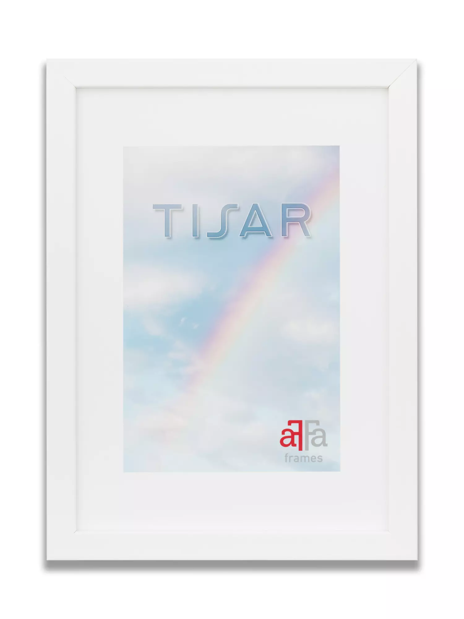 Ramka na zdjęcia Tisar 15x20 cm, biała - Papiernicze i szkolne