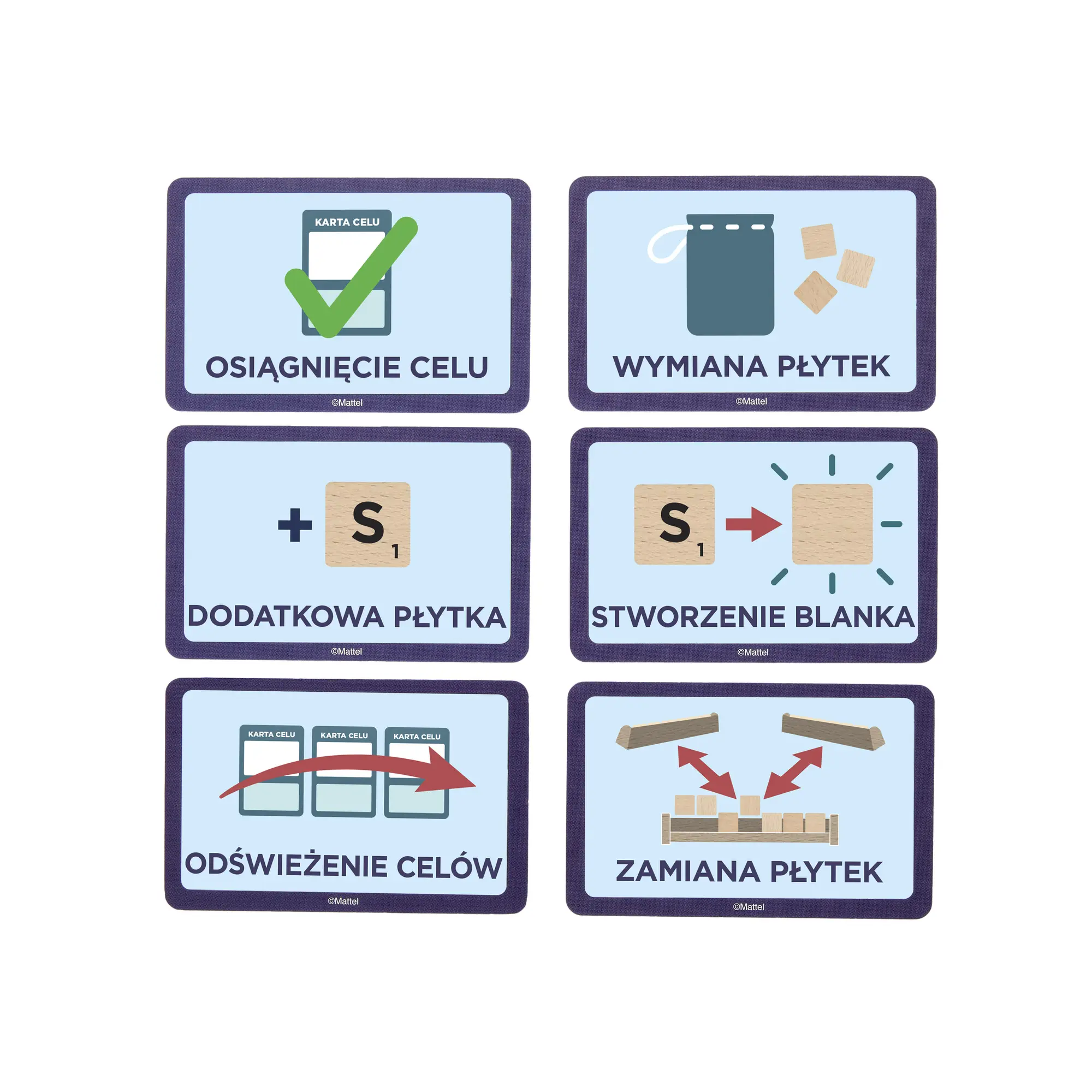 Scrabble Drewniane elementy Rodzinna gra 2w1 Klasyczne i drużynowe JGR65 - Gry
