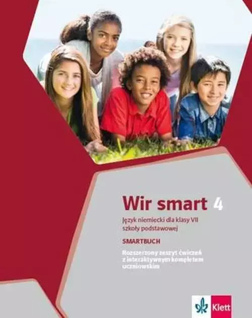 Wir smart 4. Język niemiecki dla klasy 7 szkoły podstawowej. Smartbuch. Rozszerzony zeszyt ćwiczeń z interaktywnym kompletem uczniowskim - Książki