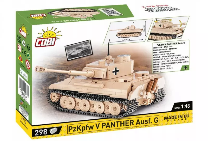 Klocki PzKpfw V Panther Ausf. G - Zabawki