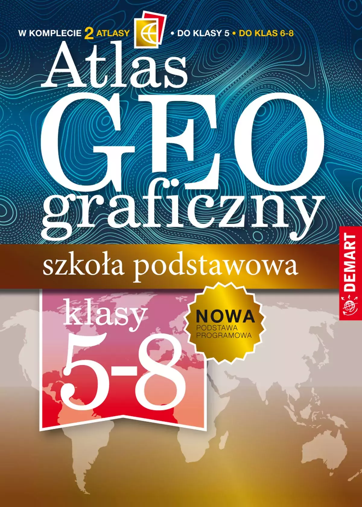 Atlas geograficzny. Szkoła podstawowa - Książki