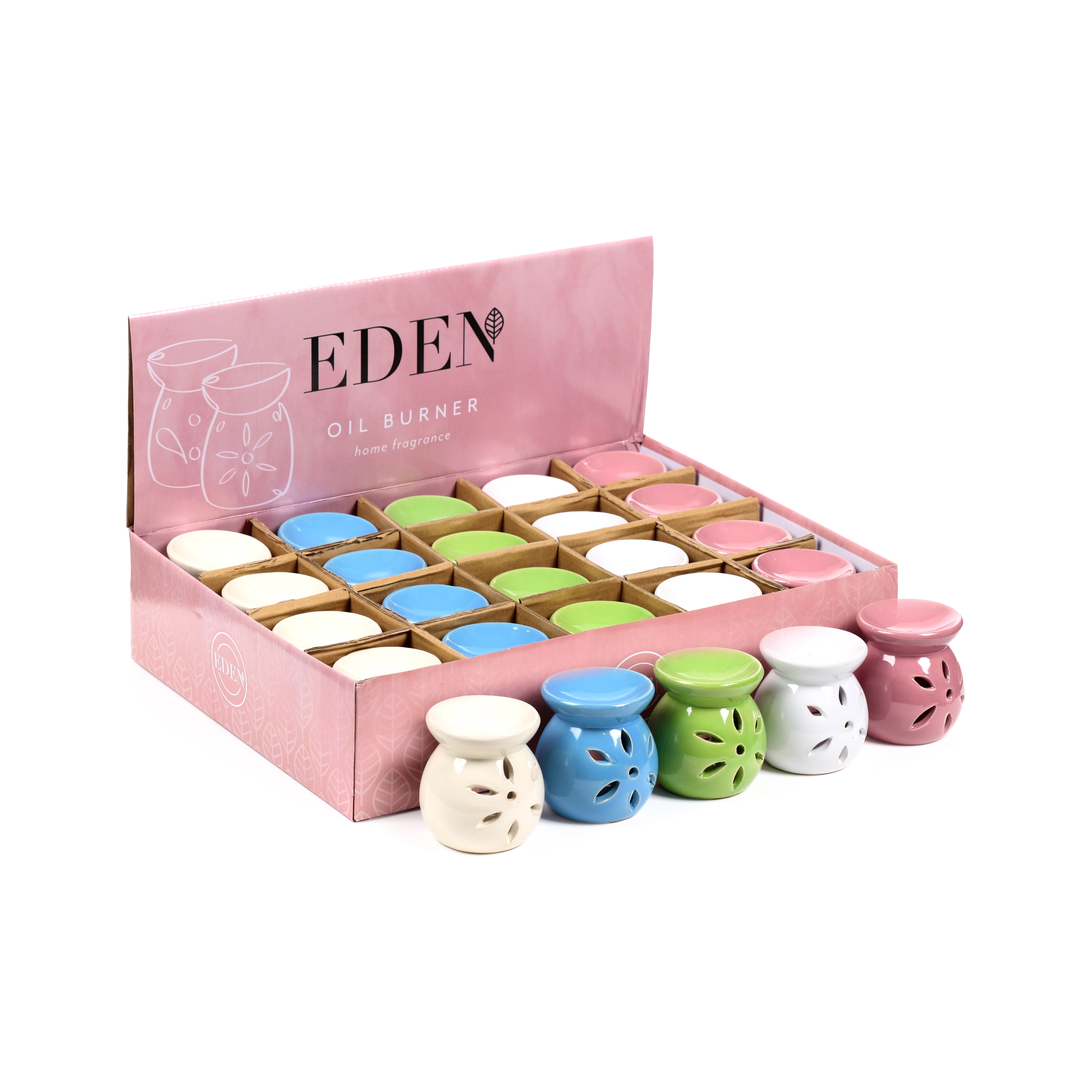 Kominek - podgrzewacz do olejków z wycięciami 7.5cm - Mama i dziecko