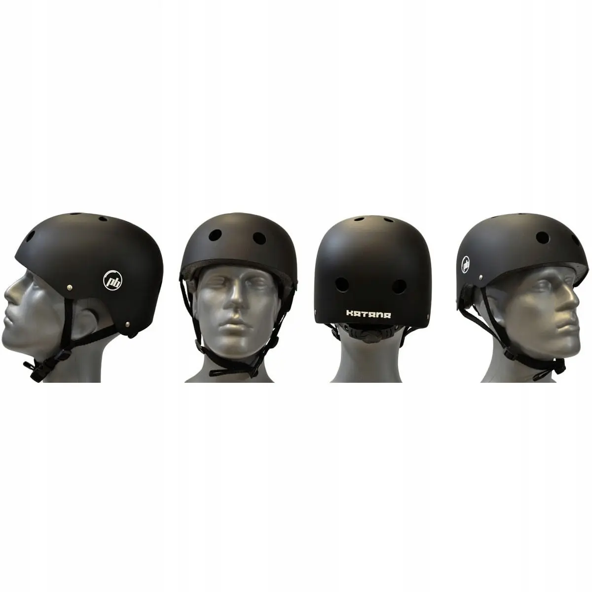 Kask Skate Katana Czarny R.L Enero Pro - Zabawki