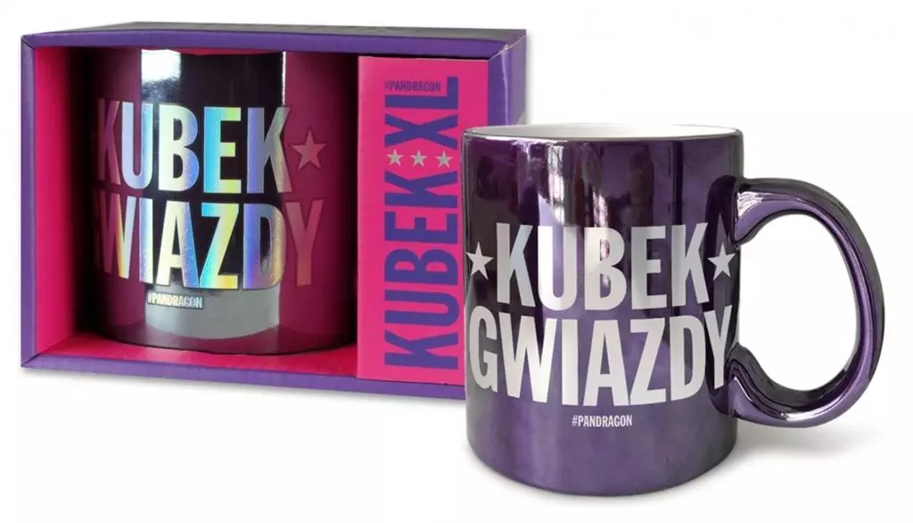 Kubek XL-Gwiazda - Papiernicze i szkolne
