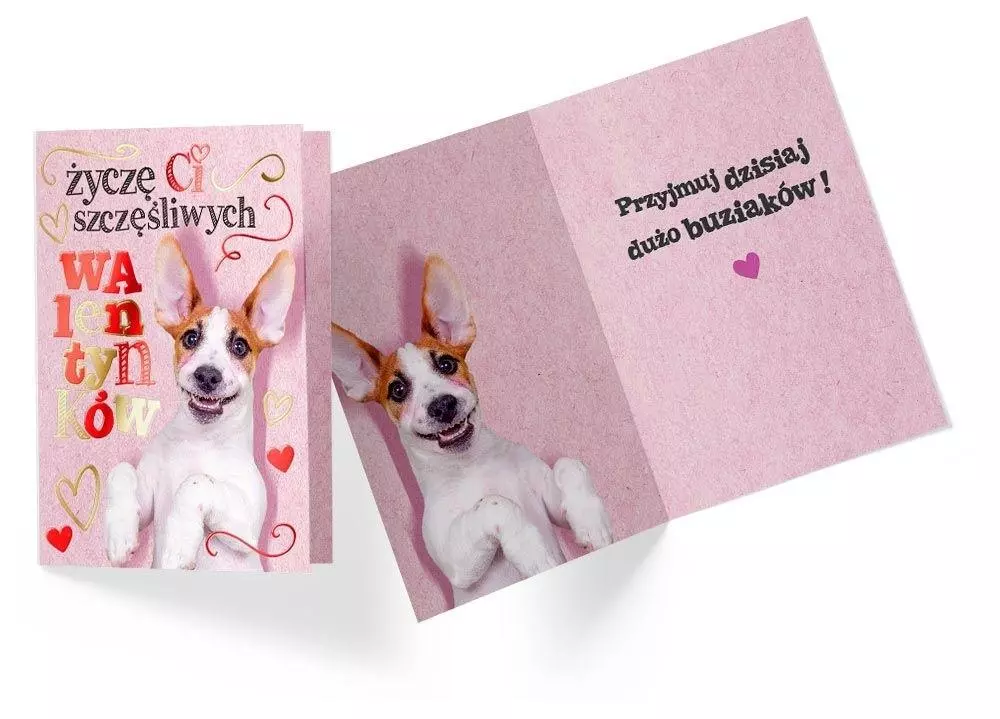 Karnet B6 Walentynki - Papiernicze i szkolne