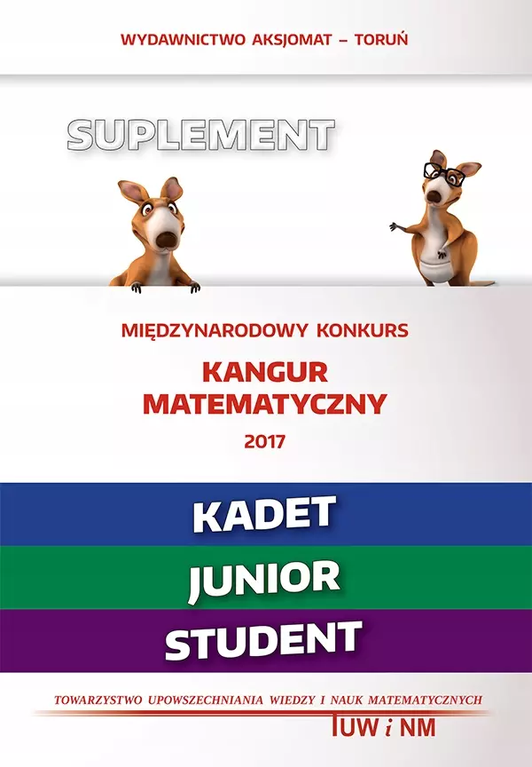 Matematyka z wesołym kangurem. Suplement 2017. Kadet - Książki