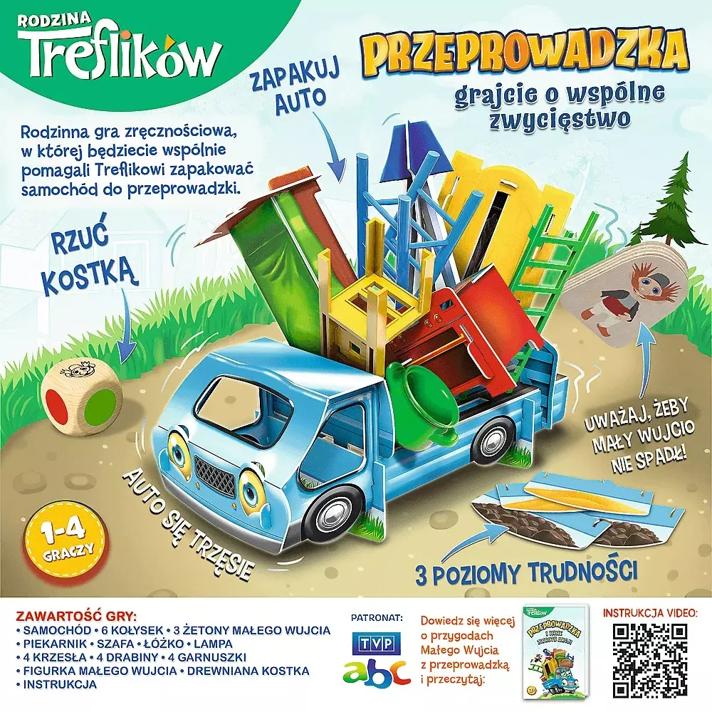 Przeprowadzka z Rodziną Treflików - Gry