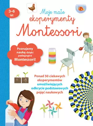 Moje małe eksperymenty Montessori - Książki