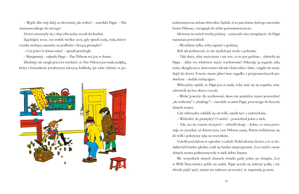 Przygody Pippi - Książki