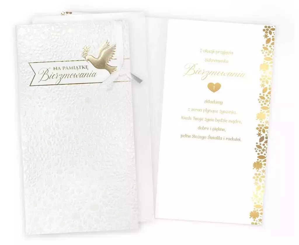 Karnet Bierzmowanie - Papiernicze i szkolne