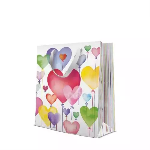 Torebka prezentowa Lovely Baloons, średnia - Papiernicze i szkolne