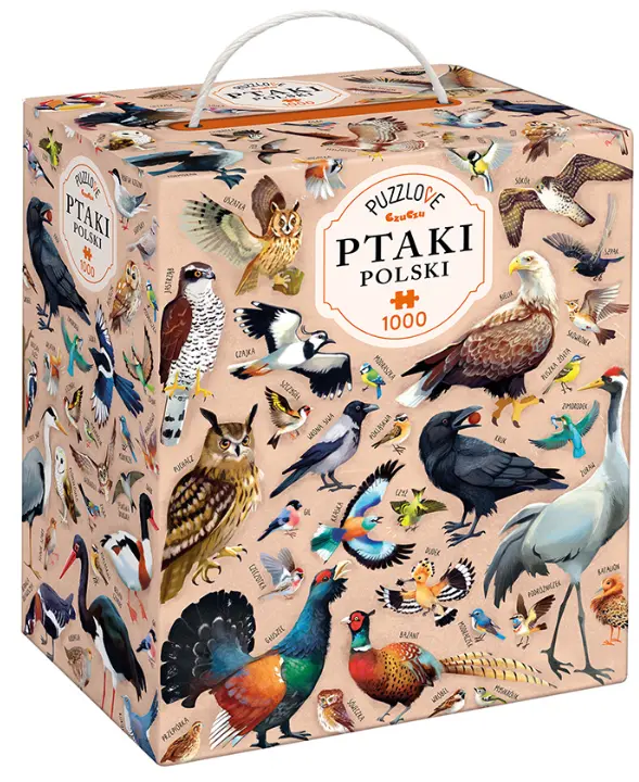Puzzlove CzuCzu 1000 elementów. Ptaki Polski - Puzzle