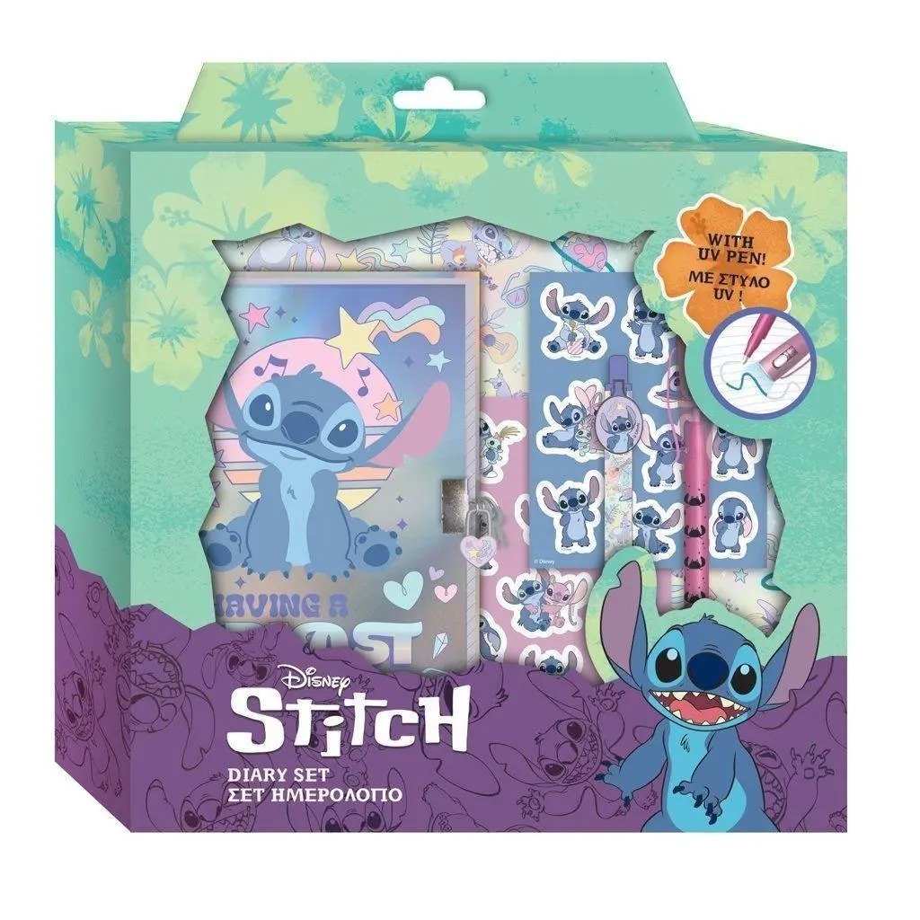 Pamiętnik z długopisem uv Lilo&Stitch - Papiernicze i szkolne
