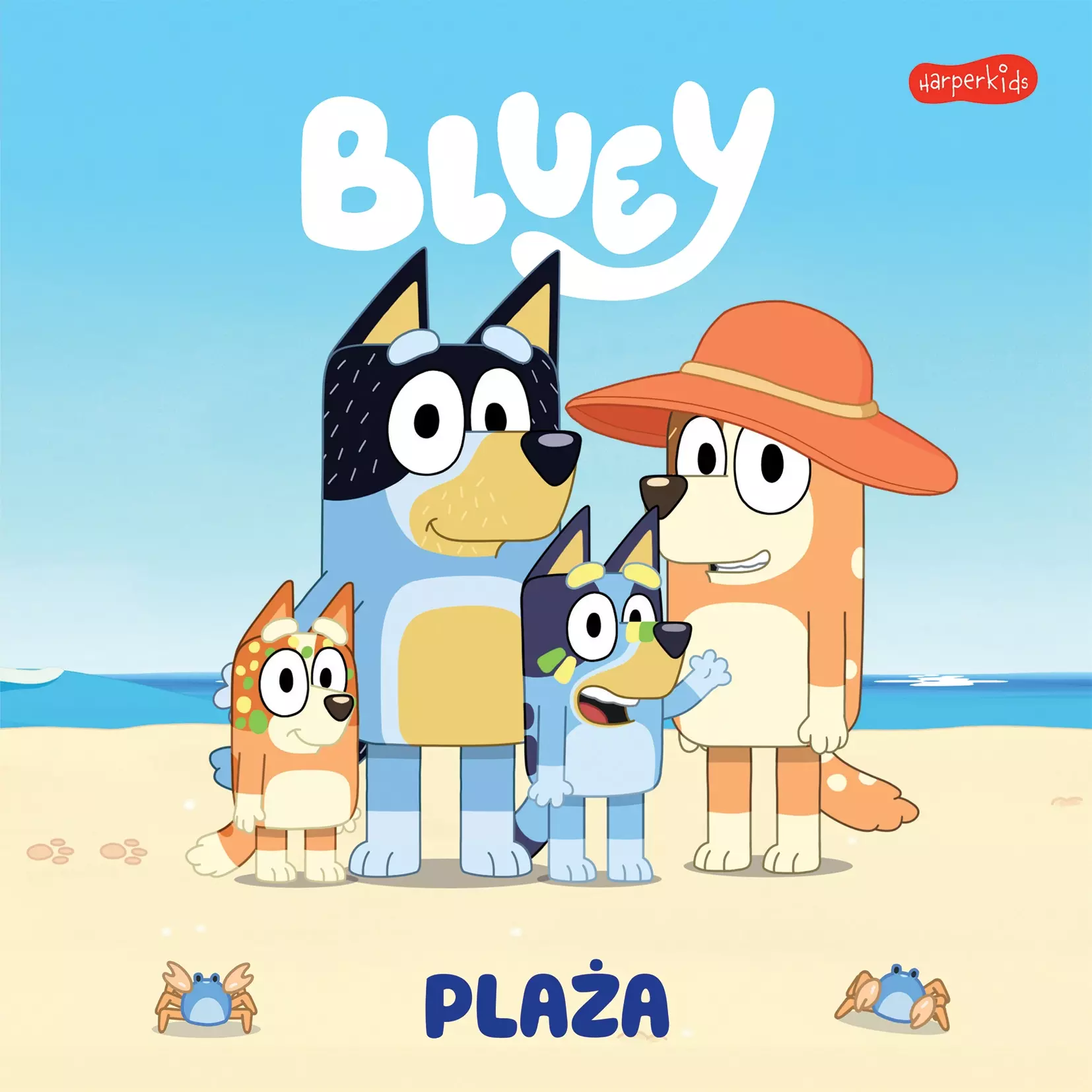 Bluey. Plaża. Moja czytanka - Książki