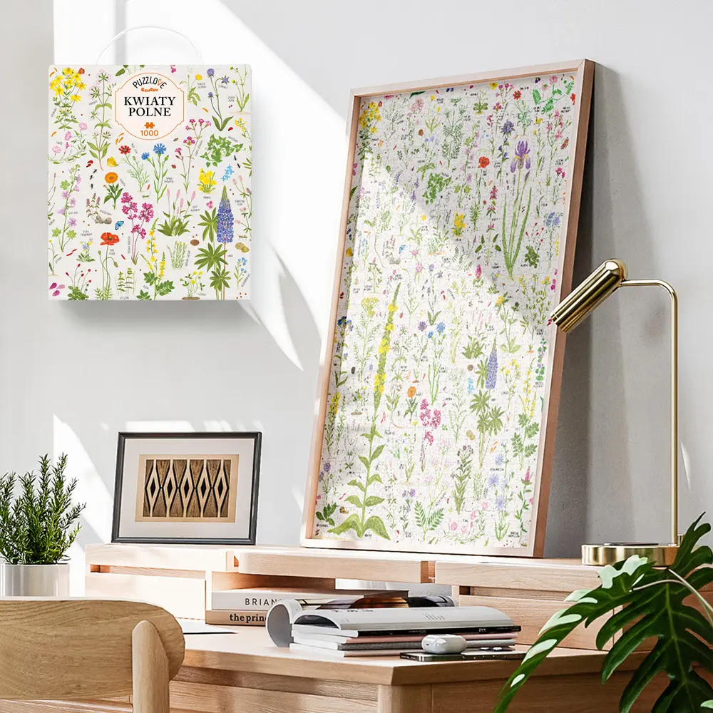 Puzzlove CzuCzu 1000 elementów. Kwiaty polne - Puzzle