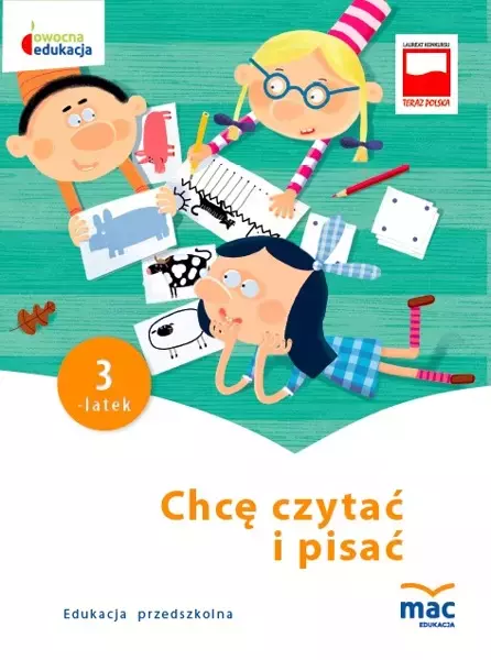 Owocna Edukacja. Chcę czytać i pisać. Trzylatek - Książki