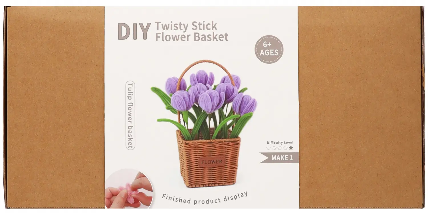 Zestaw kreatywny Kwiaty Tulipan Mega Creative 583814 - Zabawki