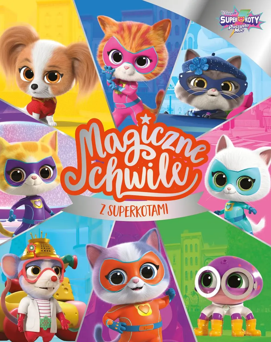 Magiczne chwile z Superkotami. Disney Superkoty Puszysta Moc - Książki