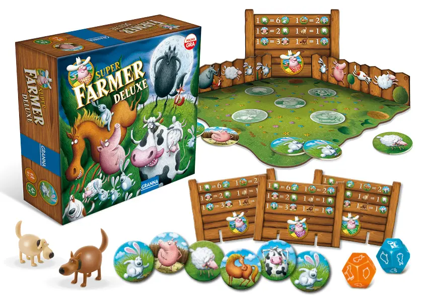 Superfarmer deluxe - Gry