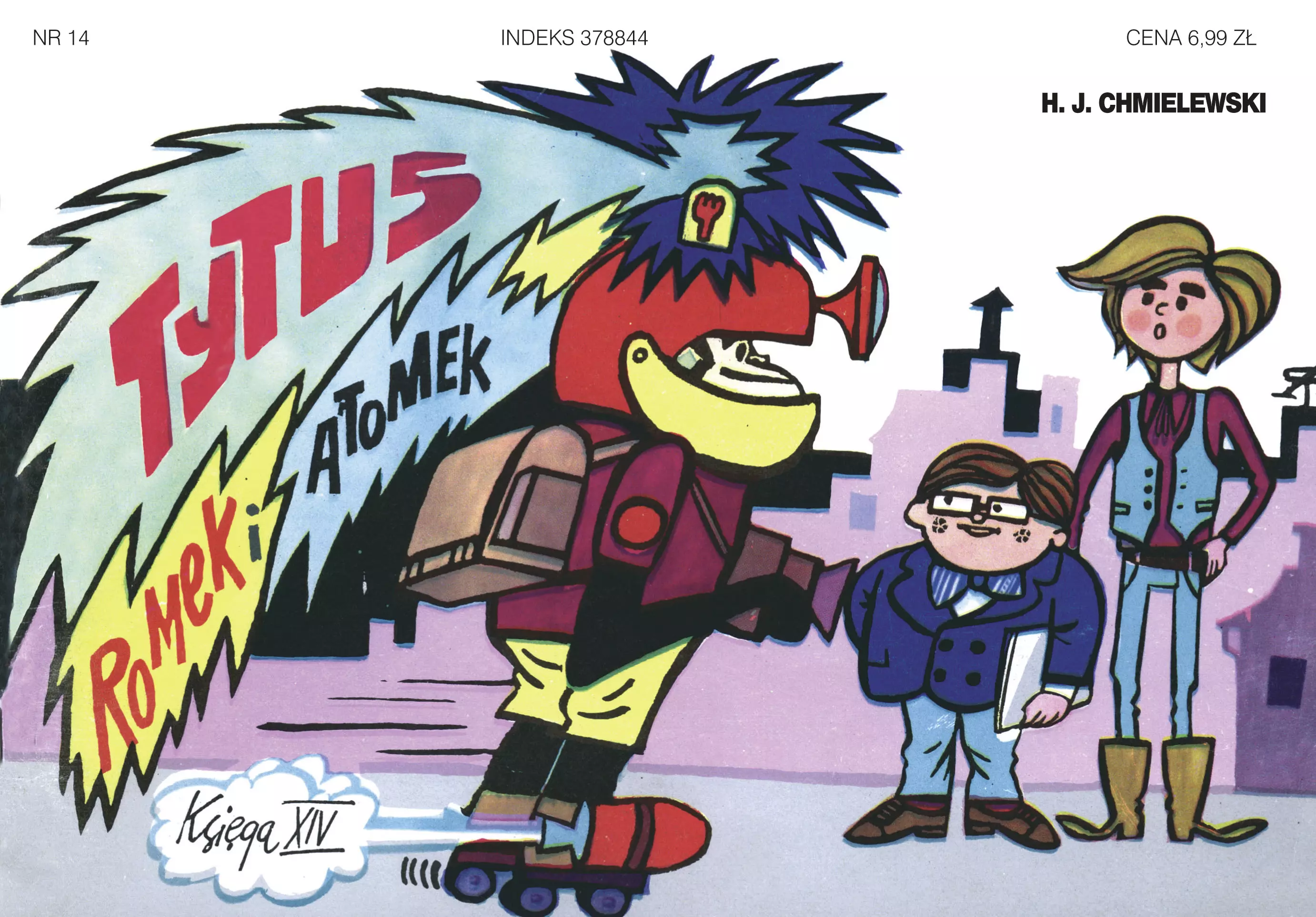 Tytus, Romek i A'Tomek. Księga XIV. Tytus uczniem - Książki