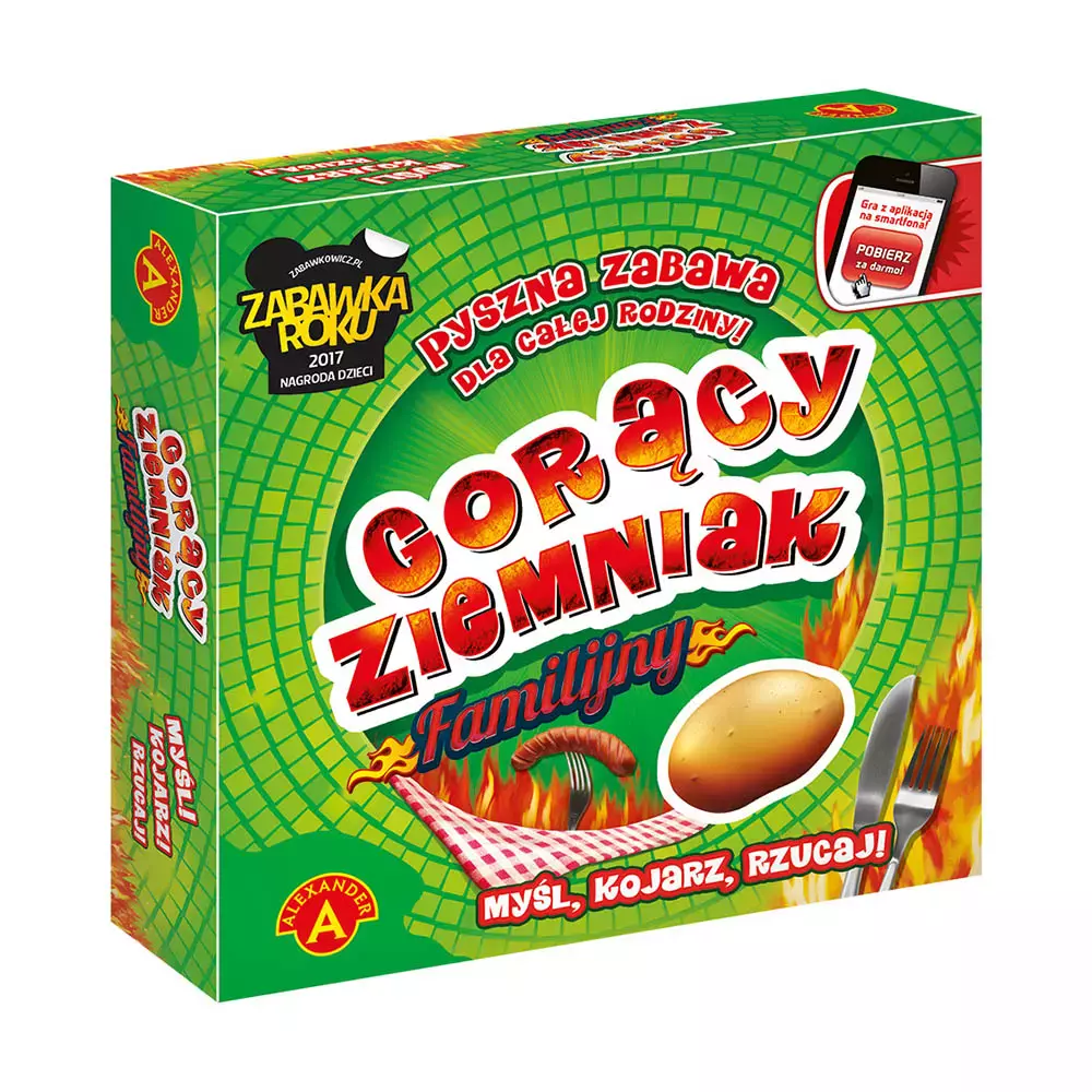 Gorący ziemniak, familijny - Gry