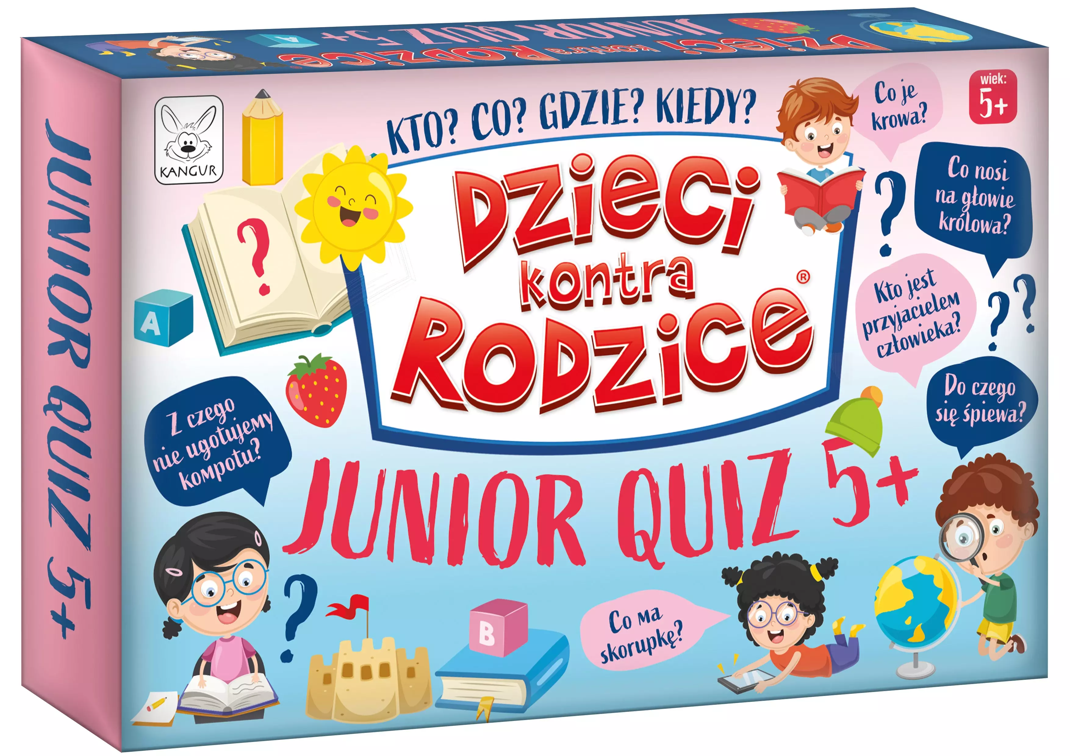 Dzieci kontra rodzice. Junior quiz 5+ - Gry