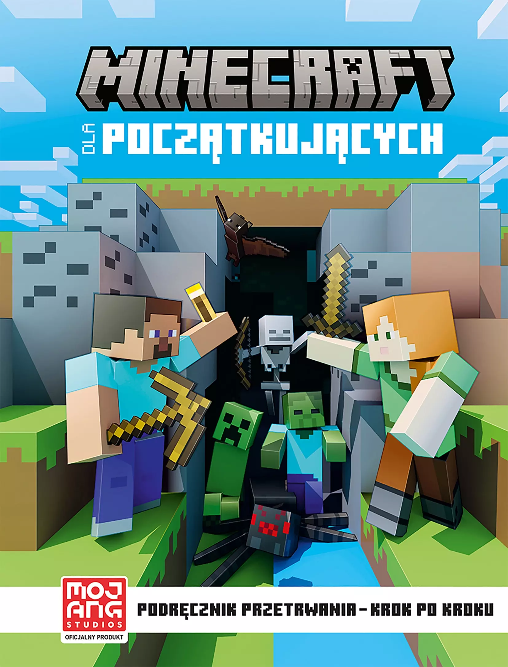 Minecraft dla początkujących. Podręcznik przetrwania krok po kroku - Książki