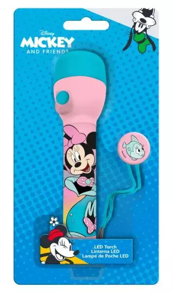 Latarka duża 21x11cm Myszka Minnie. Minnie Mouse MN30043 Kids Euroswan - Zabawki