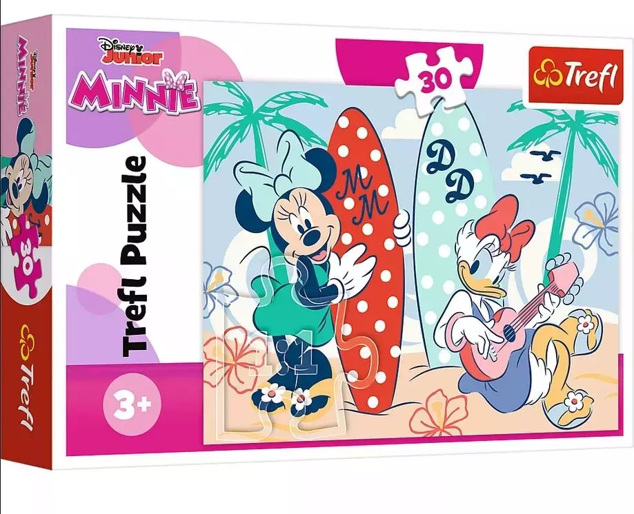 Puzzle 30 Kolorowa Minnie TREFL - Puzzle