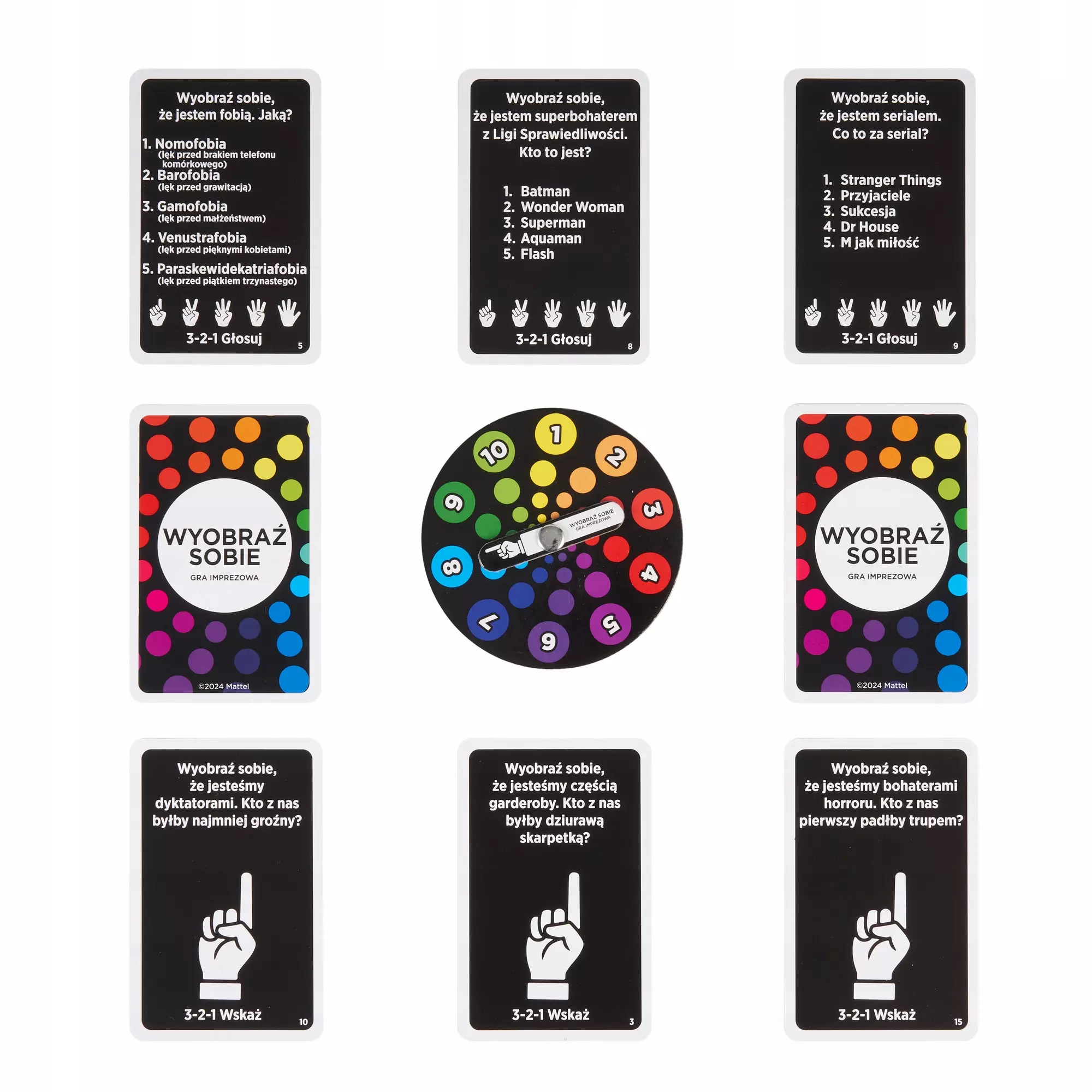 Mattel Wyobraź sobie Gra HYB63 - Gry