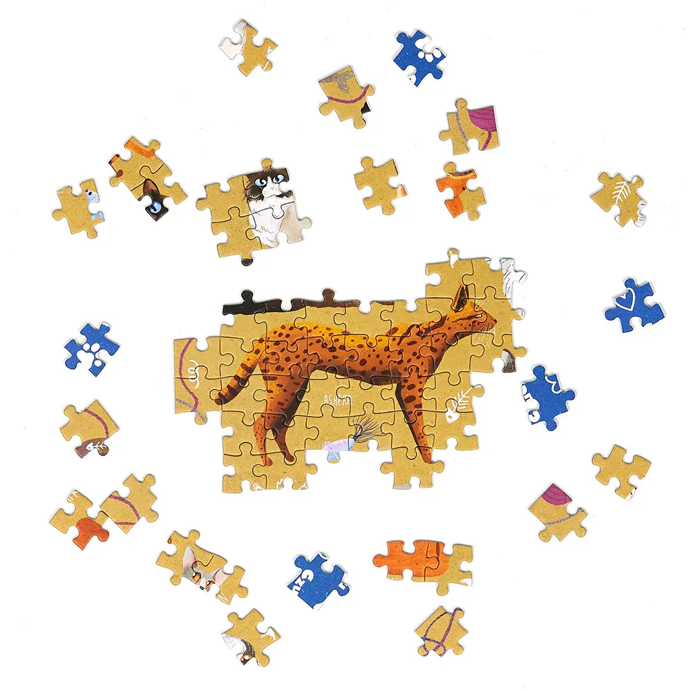Puzzlove CzuCzu 1000 elementów. Koty - Puzzle