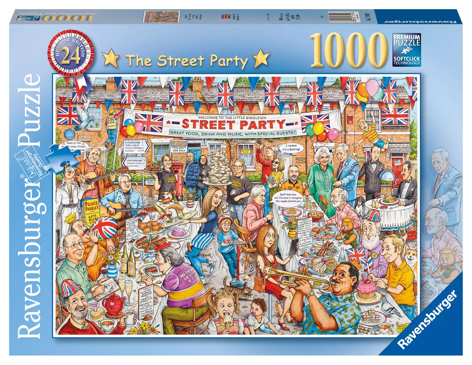 Puzzle 1000 Królewska kolekcja