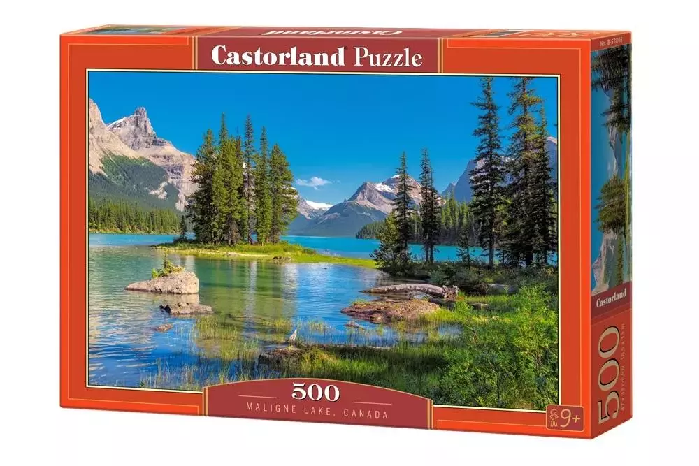 Puzzle 500 elementów. Maligne Lake, Canada