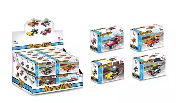 Klocki konstrukcyjne Alleblox speed, 31-34 elementów, mix wzorów 478262 - Zabawki