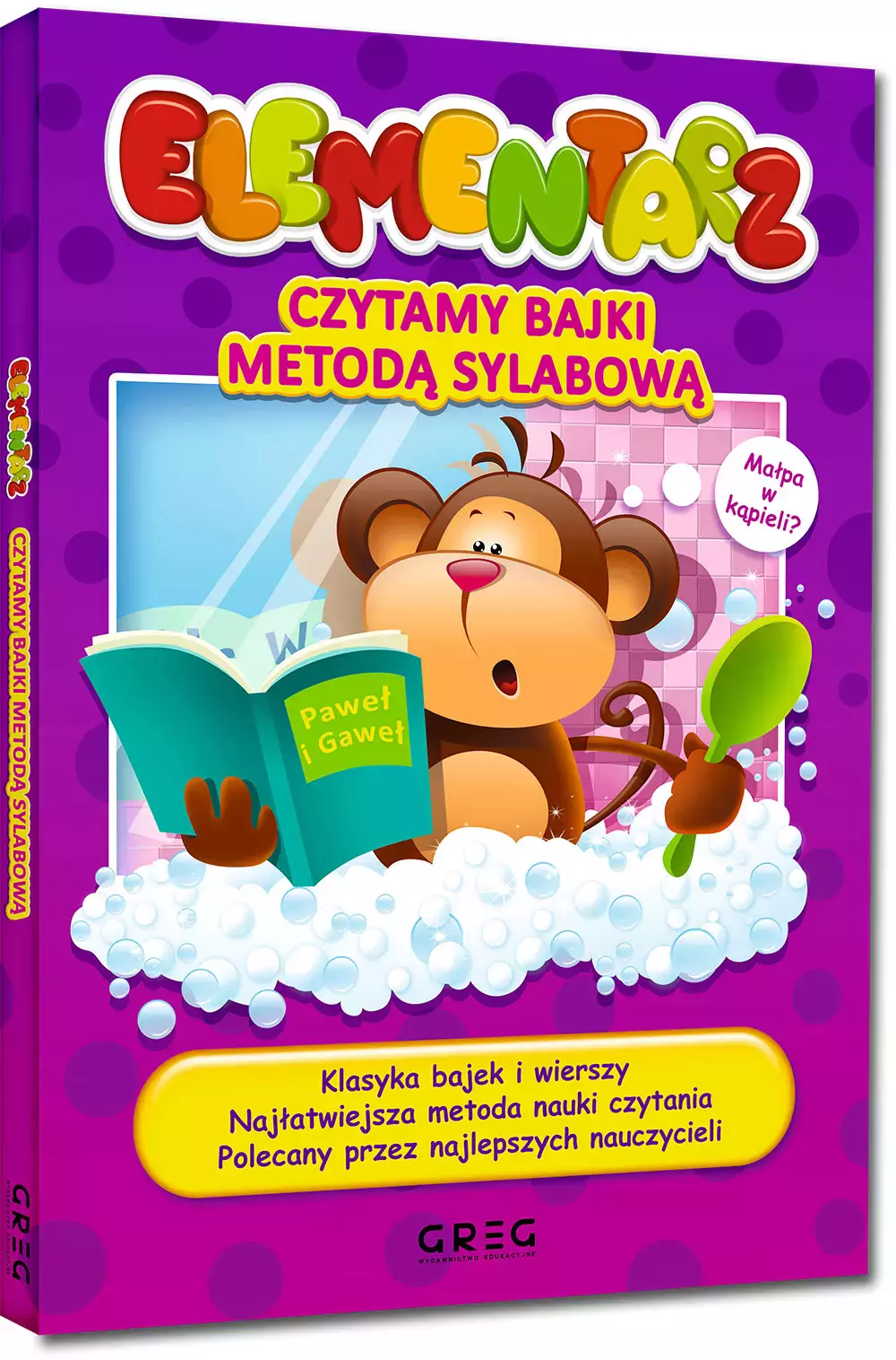 Elementarz. Czytamy bajki metodą sylabową - Książki