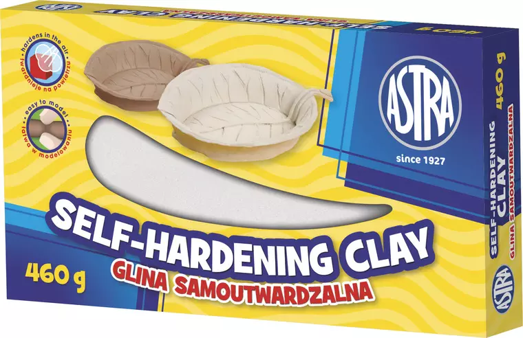 Glina samoutwardzalna, biała - Papiernicze i szkolne