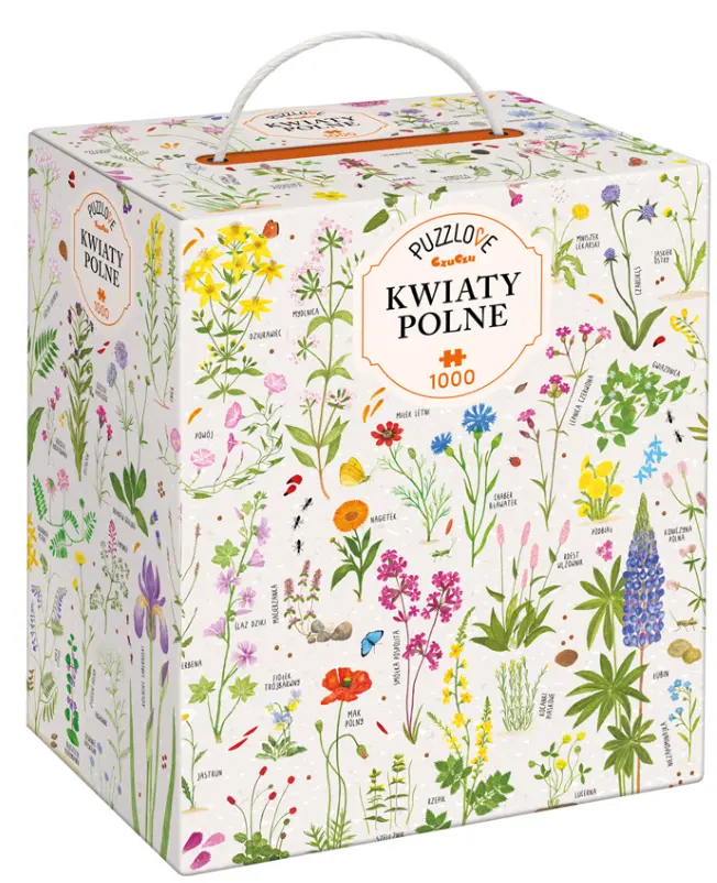 Puzzlove CzuCzu 1000 elementów. Kwiaty polne - Puzzle