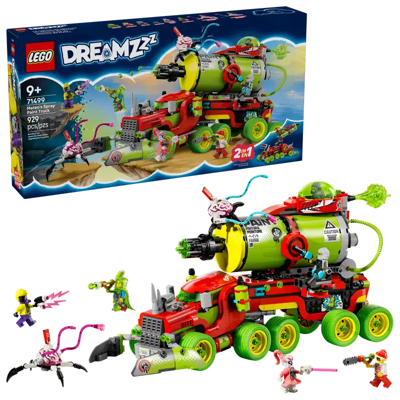 LEGO DREAMZzz™ Sprayowa ciężarówka Mateo 71499 - Zabawki
