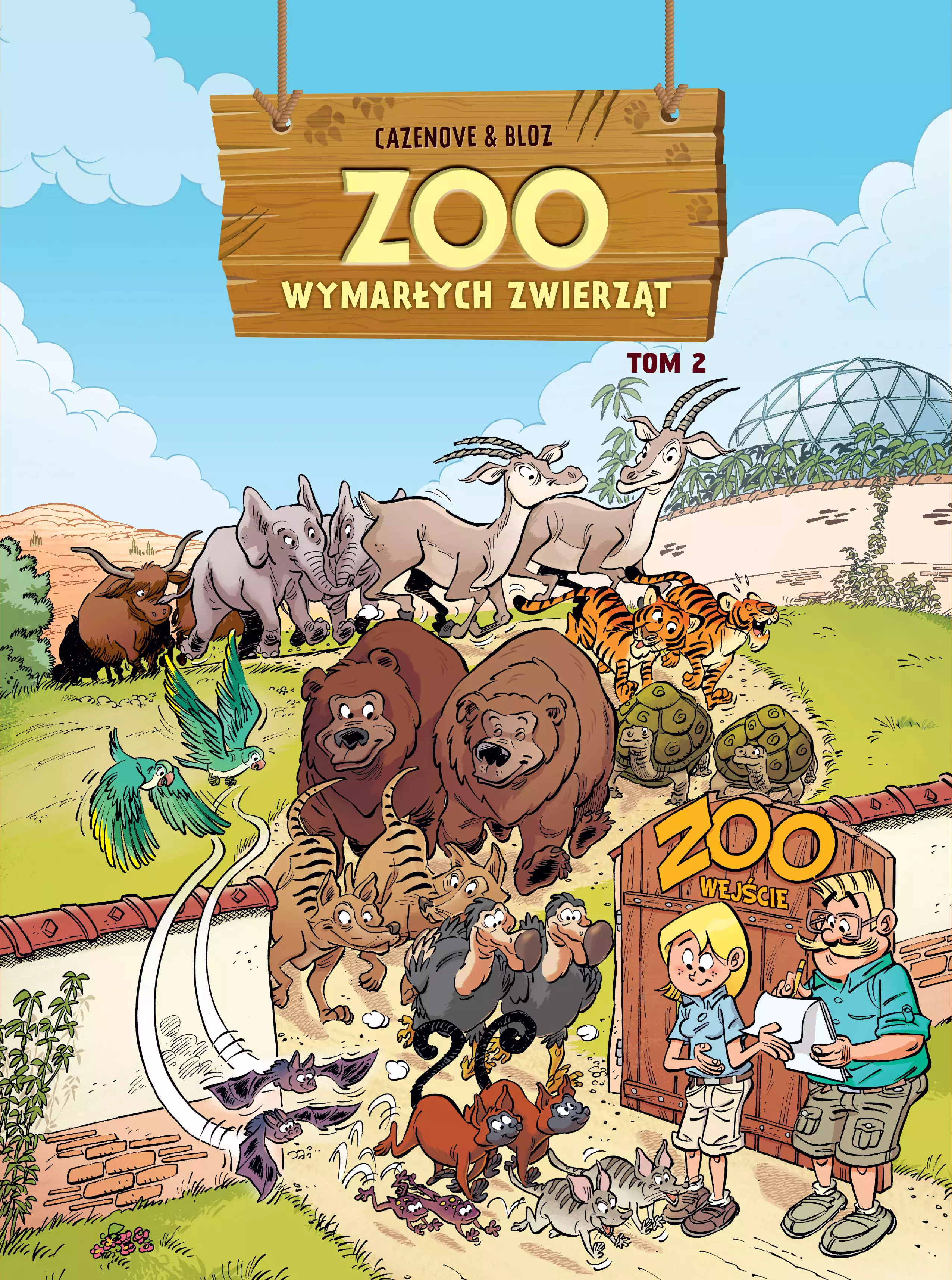 ZOO wymarłych zwierząt. Tom 2 - Książki