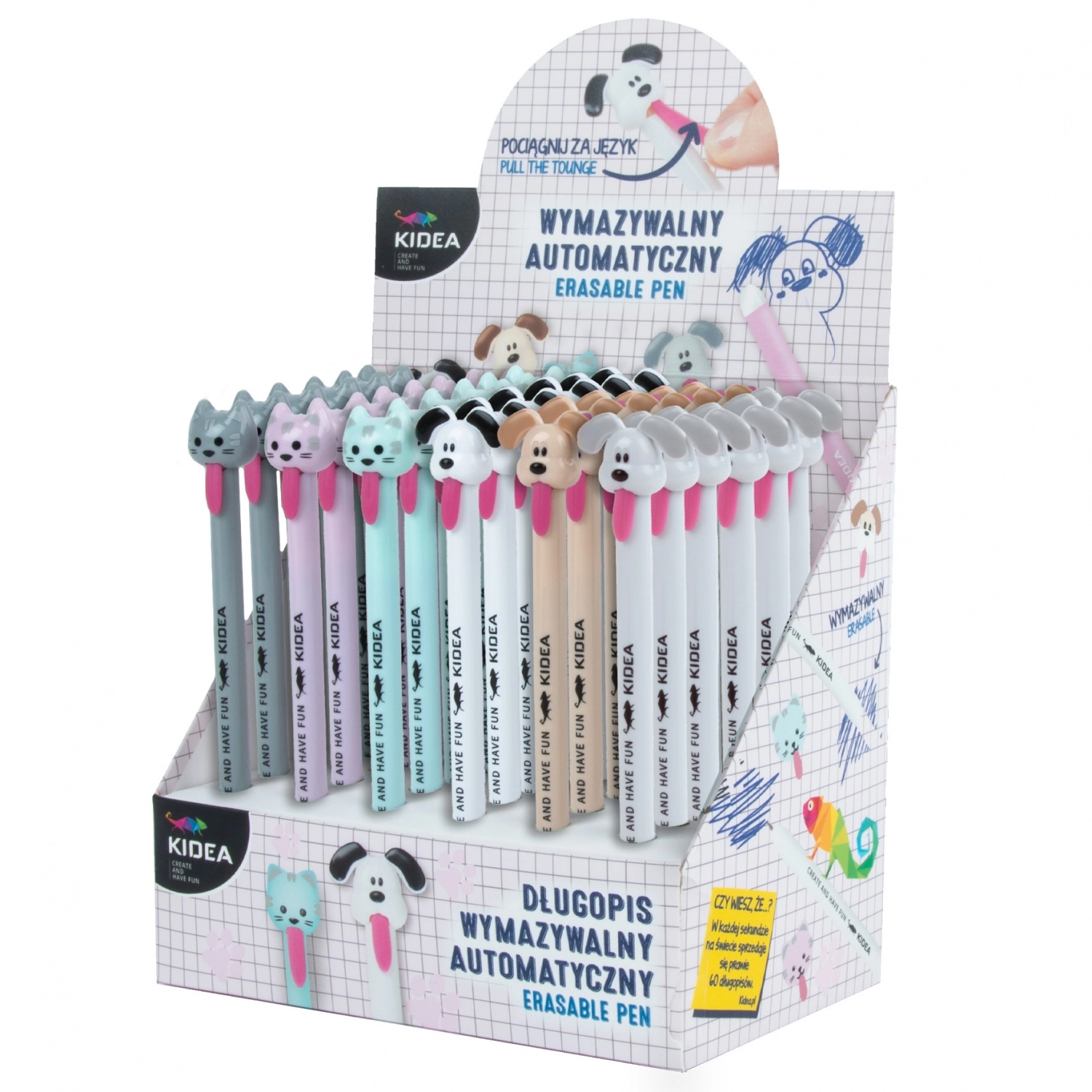 Długopis Scier Aut z Fig Kot/pies Derform - Papiernicze i szkolne