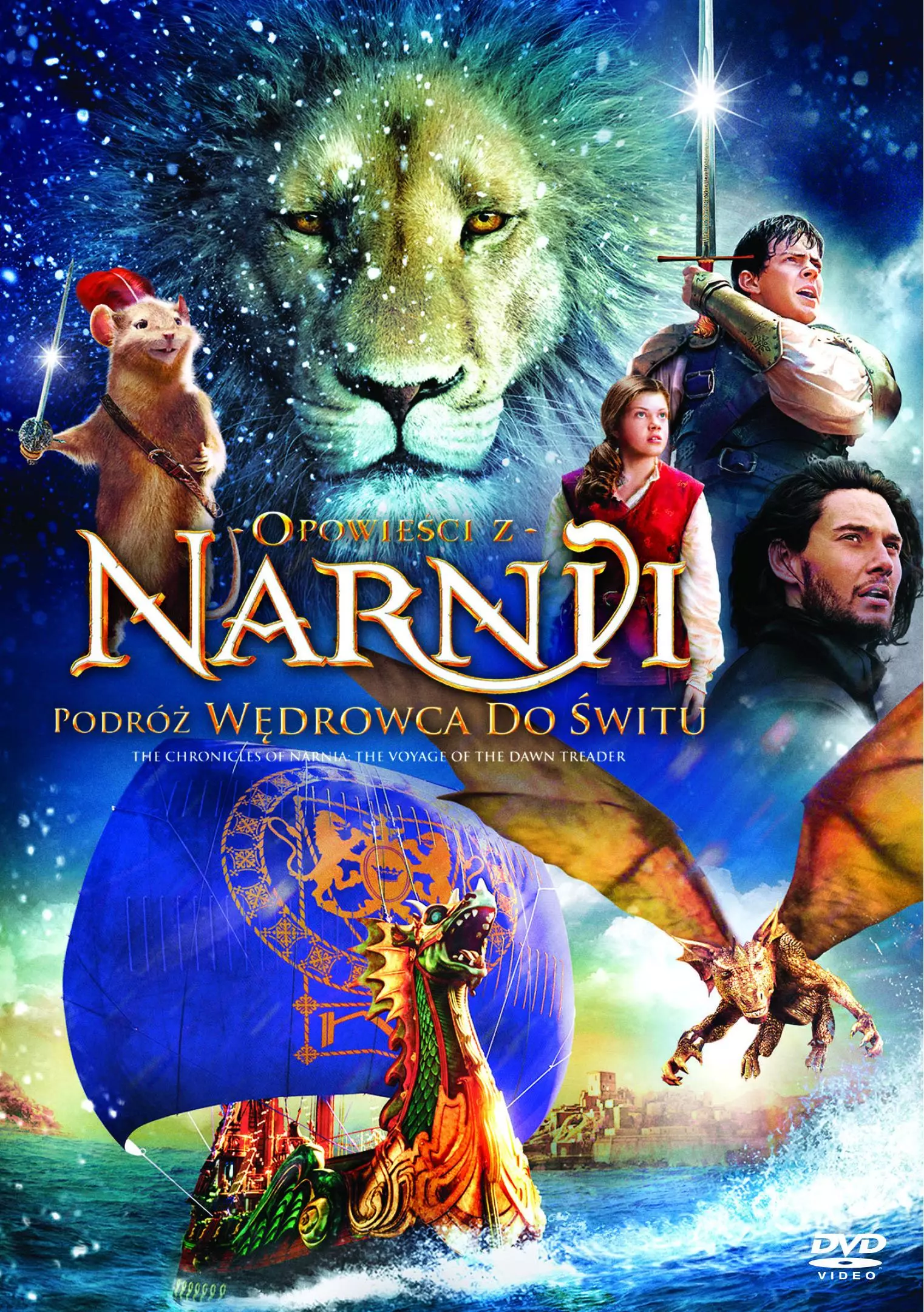 Opowieści z Narnii. Podróż wędrowca do świtu, DVD - Filmy