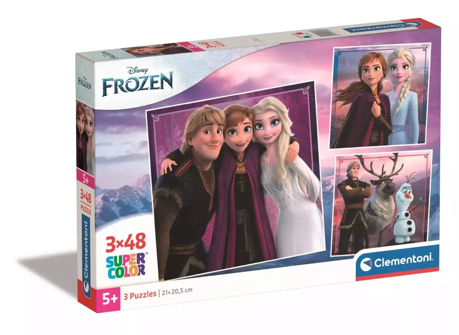 Clementoni: Puzzle 3x48el. - Frozen - Clementoni