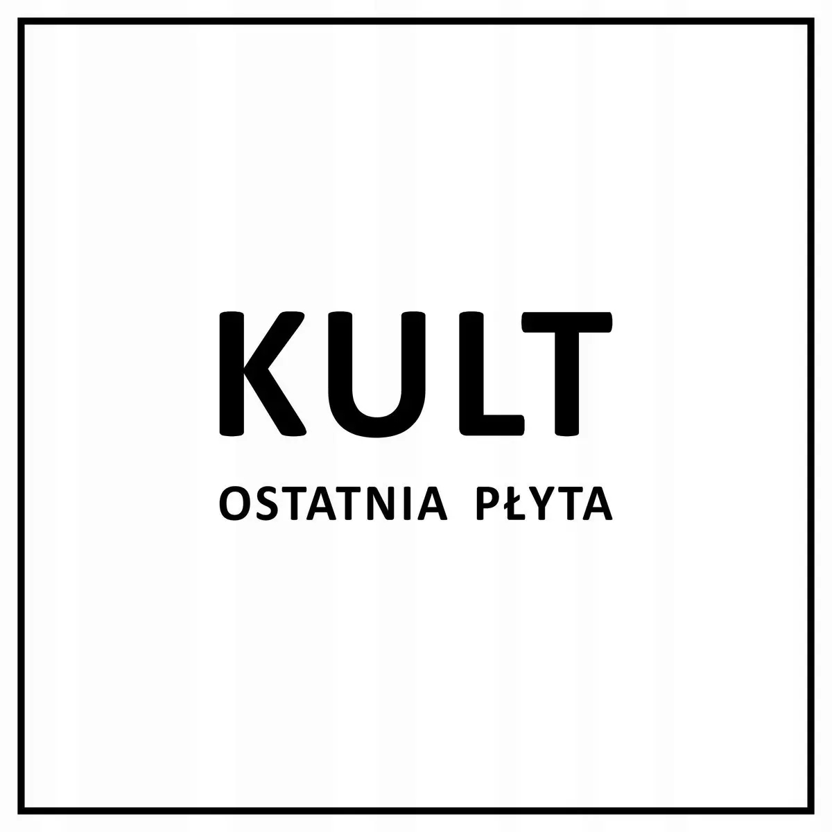 Ostatnia płyta, CD - Muzyka