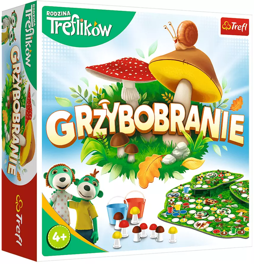 Rodzina Treflików. Grzybobranie - Gry