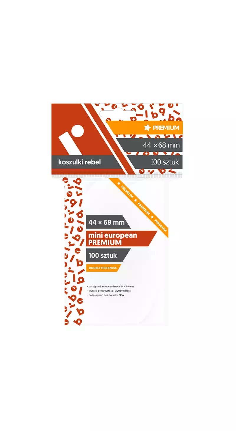 Koszulki Mini European Premium (100 sztuk) - Gry