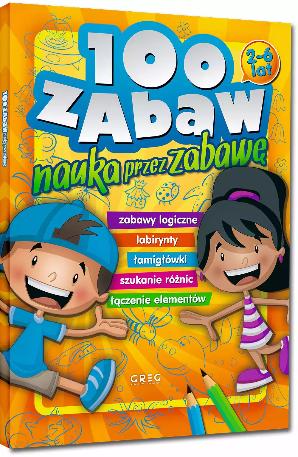 100 zabaw - nauka przez zabawę - Książki